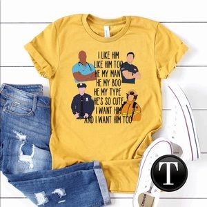 I like him I like him too tee